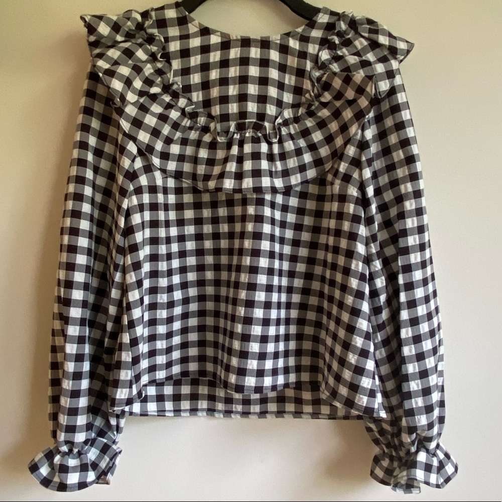 Checkered, gingham top